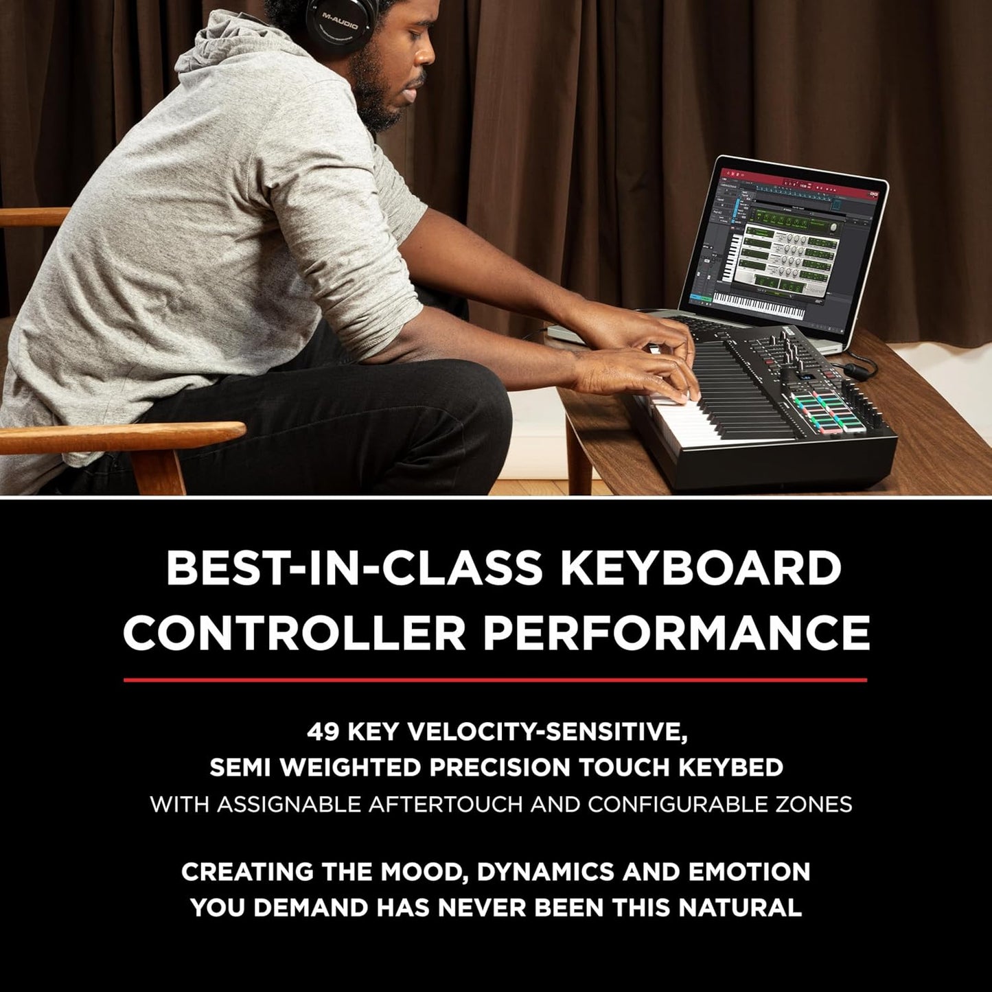 M-Audio Oxygen Pro 49 - 49 Key USB MIDI Keyboard Controller