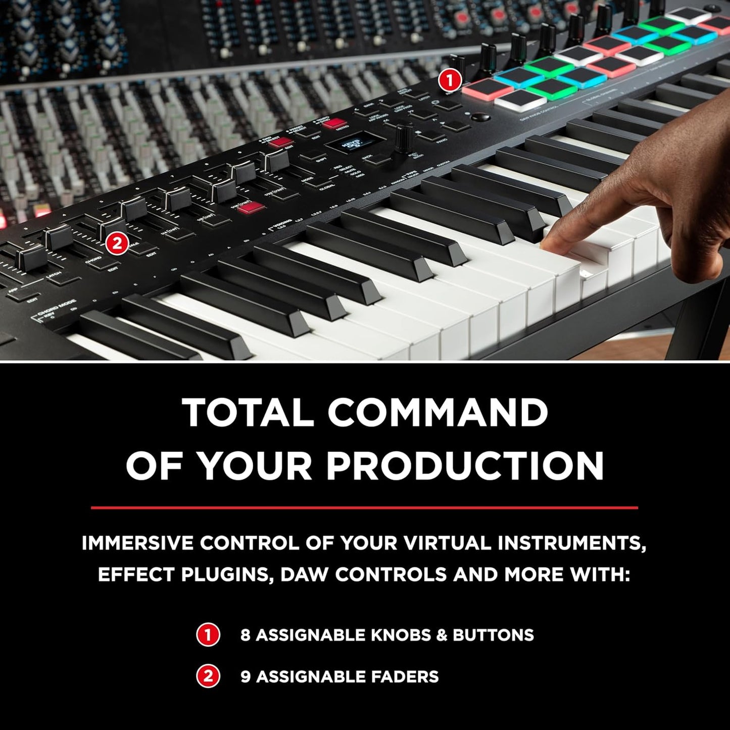 M-Audio Oxygen Pro 49 - 49 Key USB MIDI Keyboard Controller