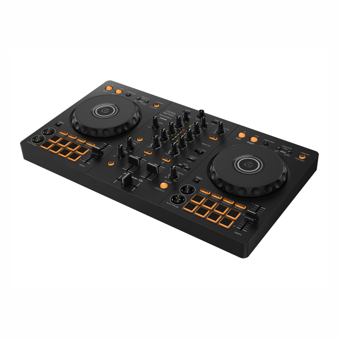 Pioneer DJ DDJ-FLX4 2-Deck Rekordbox and Serato DJ Controller