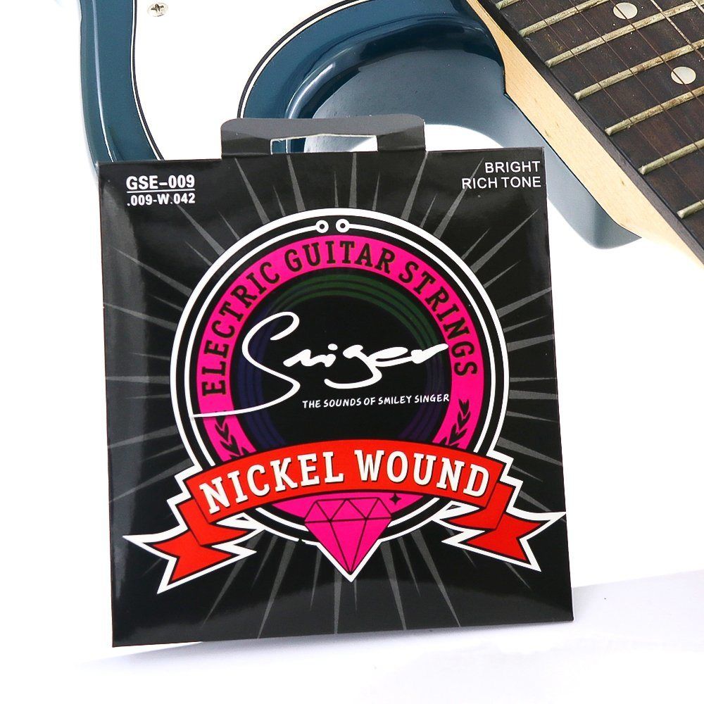 Smiger GSE-009 Electric Guitar Strings Bundle - Nickel Wound