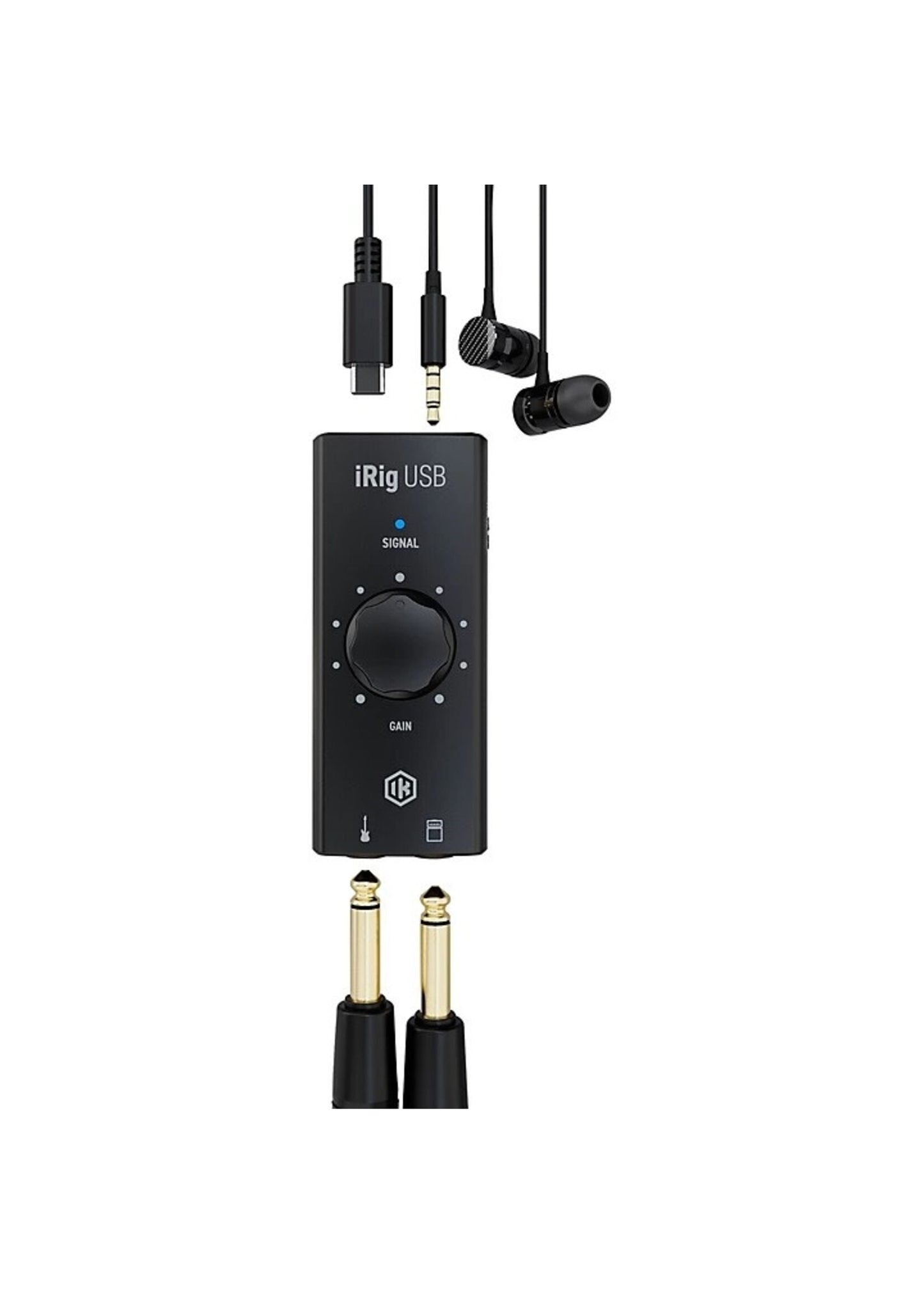 IK Multimedia iRig USB Instrument Audio Interface (USB-C) Standard