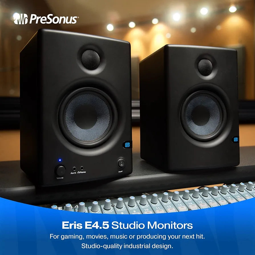PreSonus Eris E4.5-2-Way 4.5" Near Field Studio Monitor 