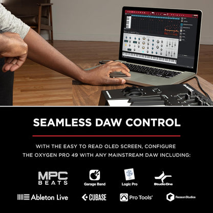 M-Audio Oxygen Pro 49 - 49 Key USB MIDI Keyboard Controller