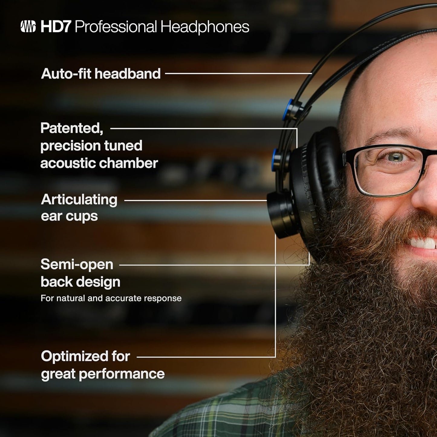PreSonus HD7 Professional Monitoring Headphones