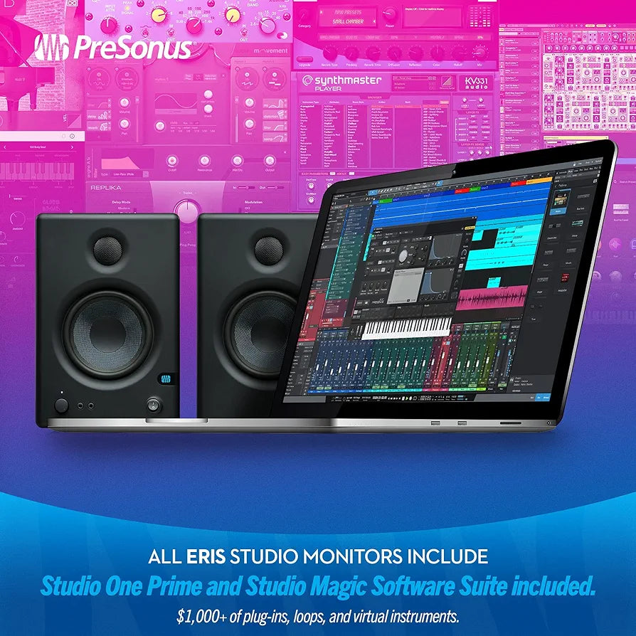 PreSonus Eris E4.5-2-Way 4.5" Near Field Studio Monitor 
