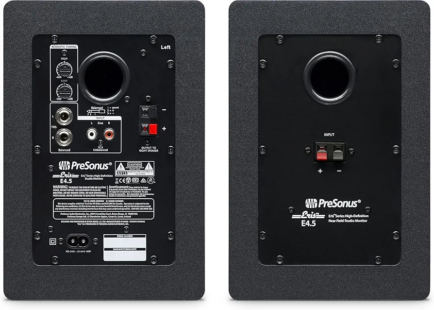 PreSonus Eris E4.5-2-Way 4.5" Near Field Studio Monitor 