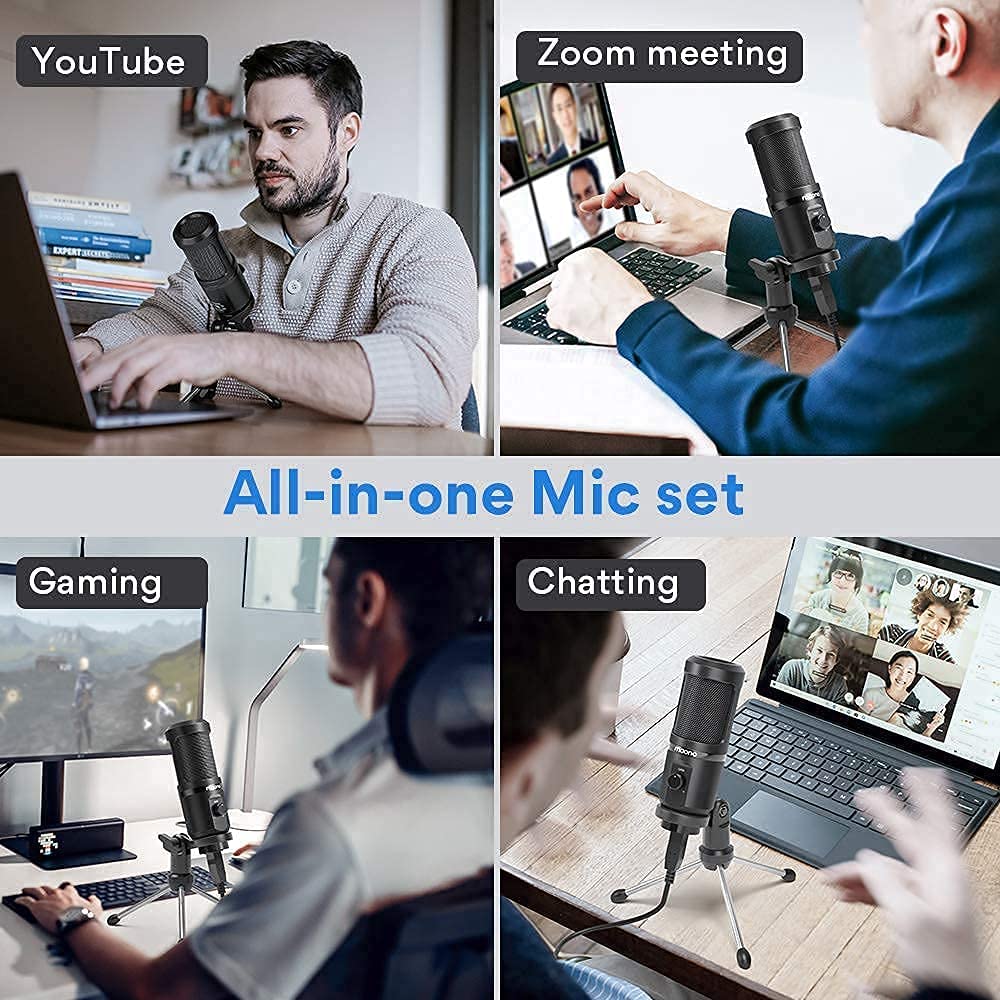 Maono AU-PM461TR USB Podcasting Microphone