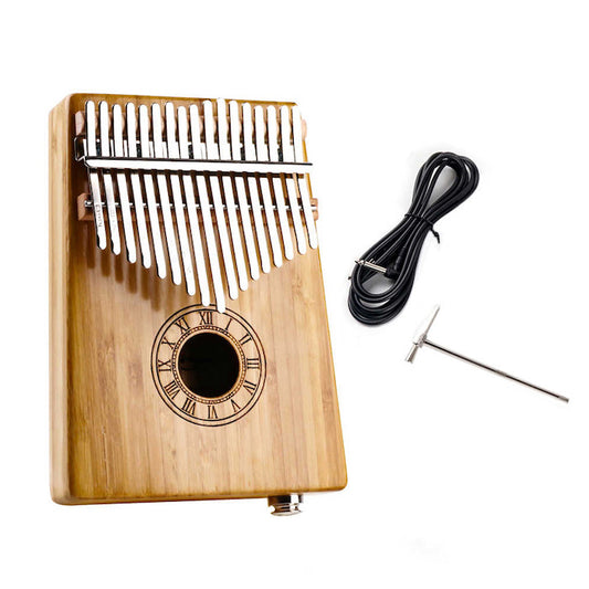 Smiger KLB17-6-EQ Bamboo Kalimba - Electric Version Pack