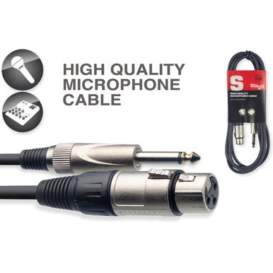 Stagg SMC10XP Microphone Cable XLRf-Plug - 10M